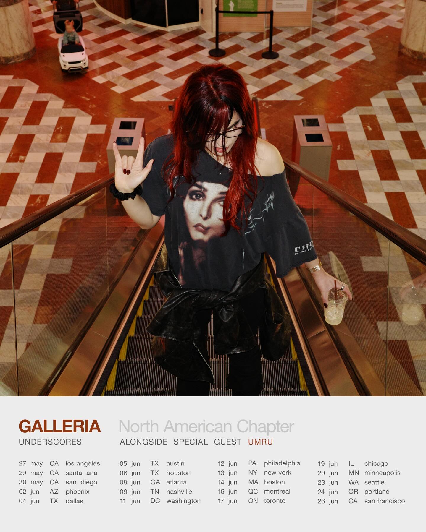 Umru Galleria - North American Chapter Tour Poster 2026